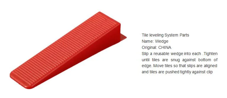 Factory High Quality Tile Leveling System 0.5mm 0.35mm Tile Spacer Tiling Tools for Ceramic Installation