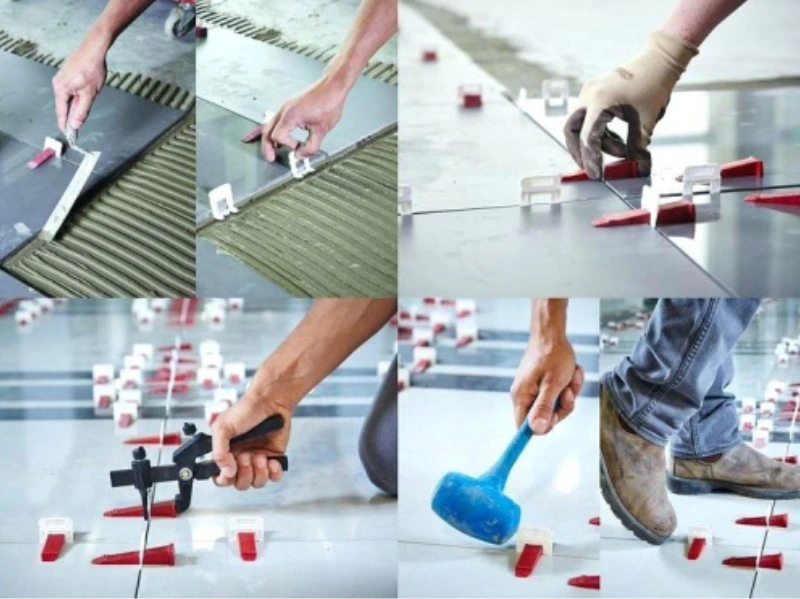 Paving Floor Accessories Plastic Tile Leveling System