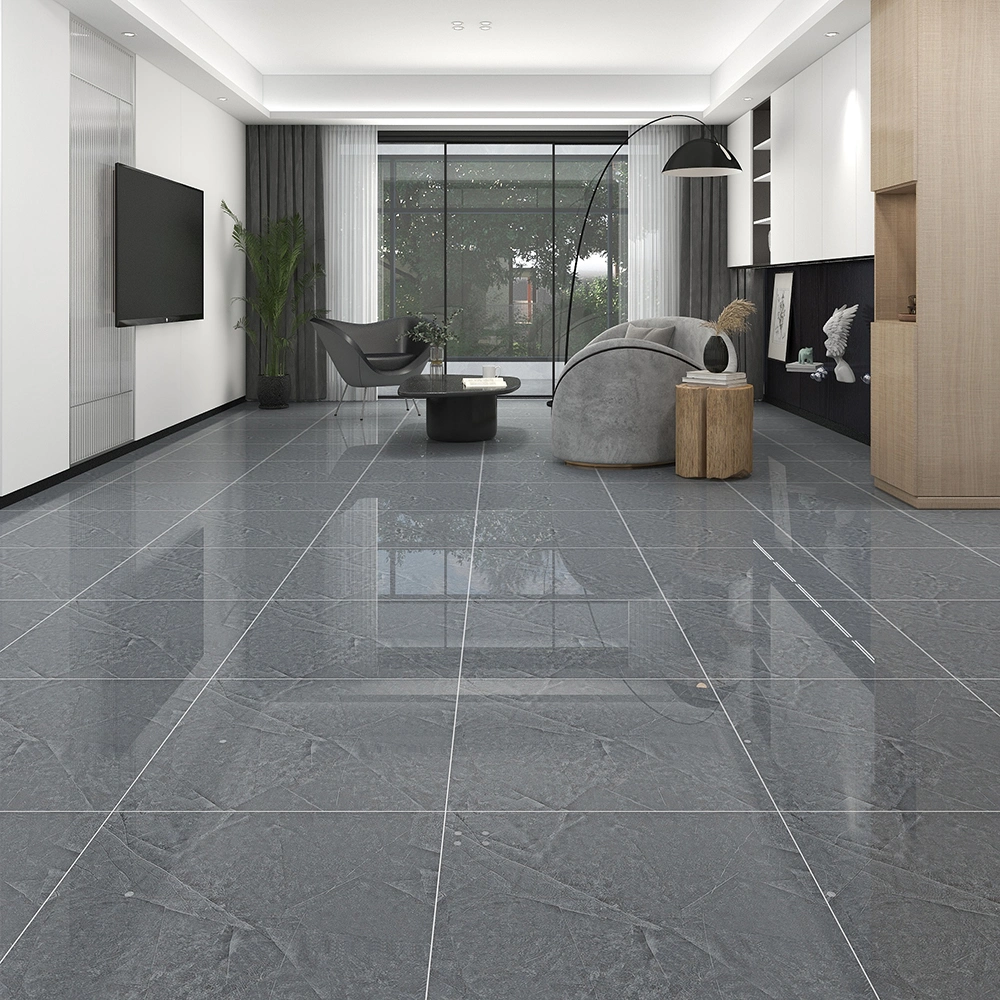60X60 Grey Marble Ceramic Porcelain Tiles for House Living Room Floor