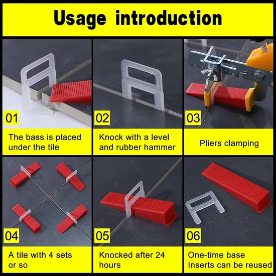 Leveling Clips Plastic Ceramic Tile Spacer